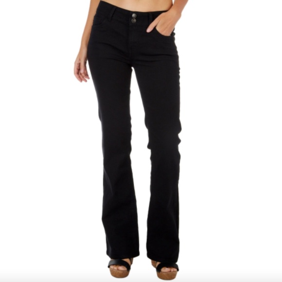Wallflower Jeans Wallflower Flirty Curvy High Rise Jeans Black